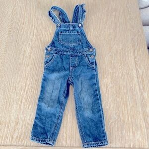 Gap ruffle overalls